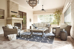 Beachcroft Outdoor Conversation Set - 46 Furniture and Mattress Gallery