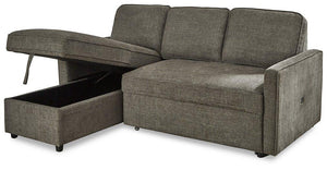 Kerle 2-Piece Sectional with Pop Up Bed - 46 Furniture and Mattress Gallery