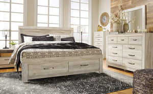 Bellaby Bed with 2 Storage Drawers - 46 Furniture and Mattress Gallery