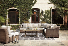 Load image into Gallery viewer, Beachcroft Outdoor Seating Set - 46 Furniture and Mattress Gallery
