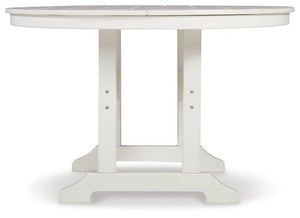 Crescent Luxe Outdoor Dining Table - 46 Furniture and Mattress Gallery