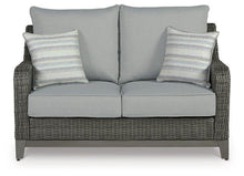 Load image into Gallery viewer, Elite Park Outdoor Loveseat with Cushion - 46 Furniture and Mattress Gallery
