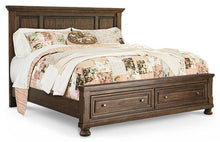 Load image into Gallery viewer, Flynnter Bed with 2 Storage Drawers - 46 Furniture and Mattress Gallery
