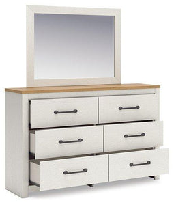 Linnocreek Dresser and Mirror - 46 Furniture and Mattress Gallery