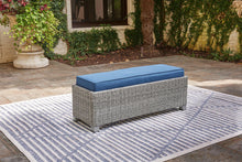 Load image into Gallery viewer, Naples Beach Outdoor Bench with Cushion - 46 Furniture and Mattress Gallery
