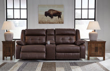 Load image into Gallery viewer, Punch Up Power Reclining Sectional Loveseat with Console - 46 Furniture and Mattress Gallery
