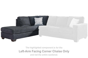 Altari 2-Piece Sectional with Chaise - 46 Furniture and Mattress Gallery