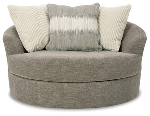 Creswell Oversized Swivel Accent Chair - 46 Furniture and Mattress Gallery