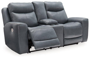 Mindanao Power Reclining Loveseat with Console - 46 Furniture and Mattress Gallery
