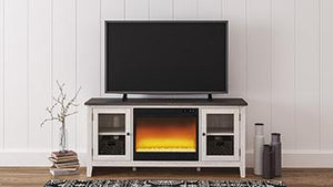 Dorrinson 60" TV Stand with Electric Fireplace - 46 Furniture and Mattress Gallery