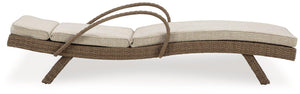 Beachcroft Outdoor Chaise Lounge with Cushion - 46 Furniture and Mattress Gallery