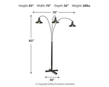 Load image into Gallery viewer, Sheriel Floor Lamp - 46 Furniture and Mattress Gallery
