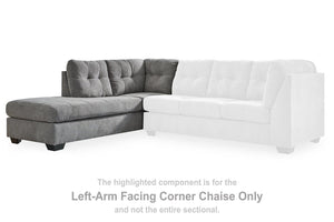 Marleton 2-Piece Sleeper Sectional with Chaise - 46 Furniture and Mattress Gallery