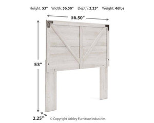 Shawburn Crossbuck Panel Bed - 46 Furniture and Mattress Gallery