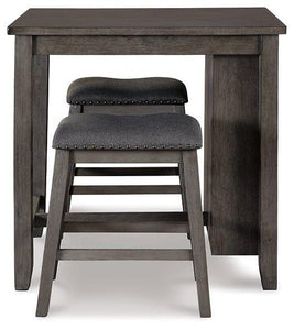 Caitbrook Counter Height Dining Table and Bar Stools (Set of 3) - 46 Furniture and Mattress Gallery