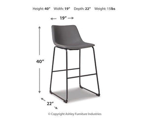 Centiar Pub Height Bar Stool - 46 Furniture and Mattress Gallery