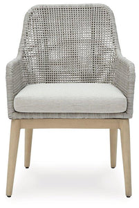 Seton Creek Outdoor Dining Arm Chair (Set of 2) - 46 Furniture and Mattress Gallery