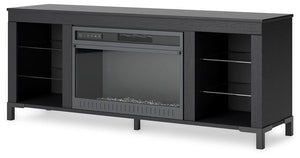 Cayberry 3-Piece Entertainment Center with Electric Fireplace - 46 Furniture and Mattress Gallery