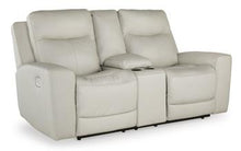 Load image into Gallery viewer, Mindanao Power Reclining Loveseat with Console - 46 Furniture and Mattress Gallery
