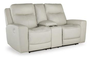 Mindanao Power Reclining Loveseat with Console - 46 Furniture and Mattress Gallery