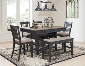 Tyler Creek Counter Height Dining Set - 46 Furniture and Mattress Gallery