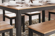 Load image into Gallery viewer, Gesthaven Dining Table with 4 Chairs and Bench (Set of 6) - 46 Furniture and Mattress Gallery
