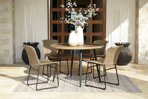 Amaris Outdoor Dining Set - 46 Furniture and Mattress Gallery