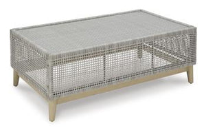 Seton Creek Outdoor Coffee Table - 46 Furniture and Mattress Gallery
