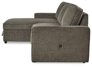 Kerle 2-Piece Sectional with Pop Up Bed - 46 Furniture and Mattress Gallery