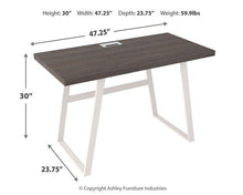 Load image into Gallery viewer, Dorrinson 47&quot; Home Office Desk - 46 Furniture and Mattress Gallery
