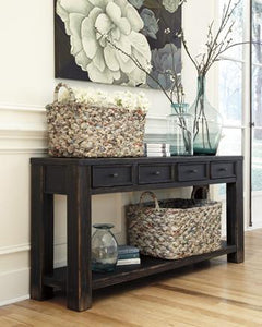 Gavelston Sofa/Console Table - 46 Furniture and Mattress Gallery