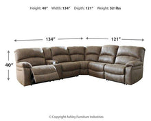 Load image into Gallery viewer, Segburg Power Reclining Sectional - 46 Furniture and Mattress Gallery
