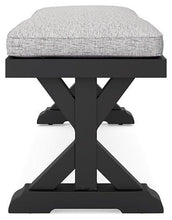Load image into Gallery viewer, Beachcroft Outdoor Bench with Cushion - 46 Furniture and Mattress Gallery
