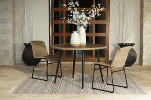 Amaris Outdoor Dining Set - 46 Furniture and Mattress Gallery