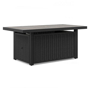 Beachcroft Outdoor Fire Pit Table - 46 Furniture and Mattress Gallery