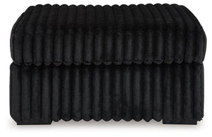 Midnight-Madness Oversized Accent Ottoman - 46 Furniture and Mattress Gallery