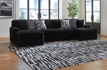 Load image into Gallery viewer, Midnight-Madness Sectional with Chaise - 46 Furniture and Mattress Gallery
