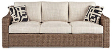 Load image into Gallery viewer, Beachcroft Outdoor Sofa with Cushion - 46 Furniture and Mattress Gallery
