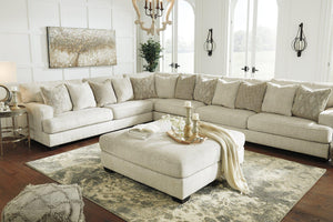 Rawcliffe Oversized Accent Ottoman - 46 Furniture and Mattress Gallery