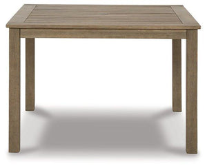 Aria Plains Outdoor Dining Table - 46 Furniture and Mattress Gallery