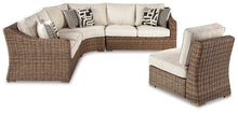 Load image into Gallery viewer, Beachcroft Outdoor Seating Set - 46 Furniture and Mattress Gallery
