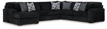 Load image into Gallery viewer, Midnight-Madness Sectional with Chaise - 46 Furniture and Mattress Gallery
