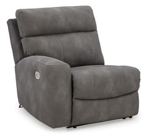 Next-Gen DuraPella Power Reclining Sectional Loveseat - 46 Furniture and Mattress Gallery
