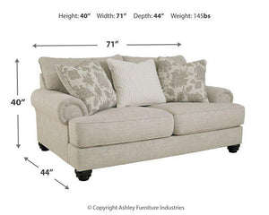 Asanti Loveseat - 46 Furniture and Mattress Gallery