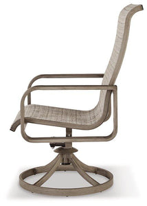 Beach Front Sling Swivel Chair (Set of 2) - 46 Furniture and Mattress Gallery
