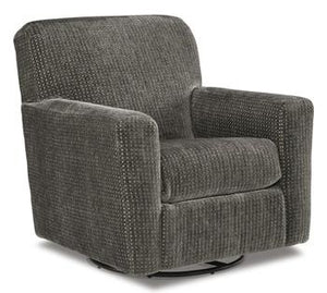 Herstow Swivel Glider Accent Chair - 46 Furniture and Mattress Gallery