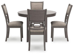 Wrenning Dining Table and 4 Chairs (Set of 5) - 46 Furniture and Mattress Gallery