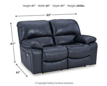Load image into Gallery viewer, Leesworth Power Reclining Loveseat - 46 Furniture and Mattress Gallery
