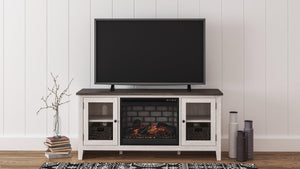 Dorrinson 60" TV Stand with Electric Fireplace - 46 Furniture and Mattress Gallery