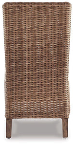 Beachcroft Outdoor Side Chair with Cushion (Set of 2) - 46 Furniture and Mattress Gallery